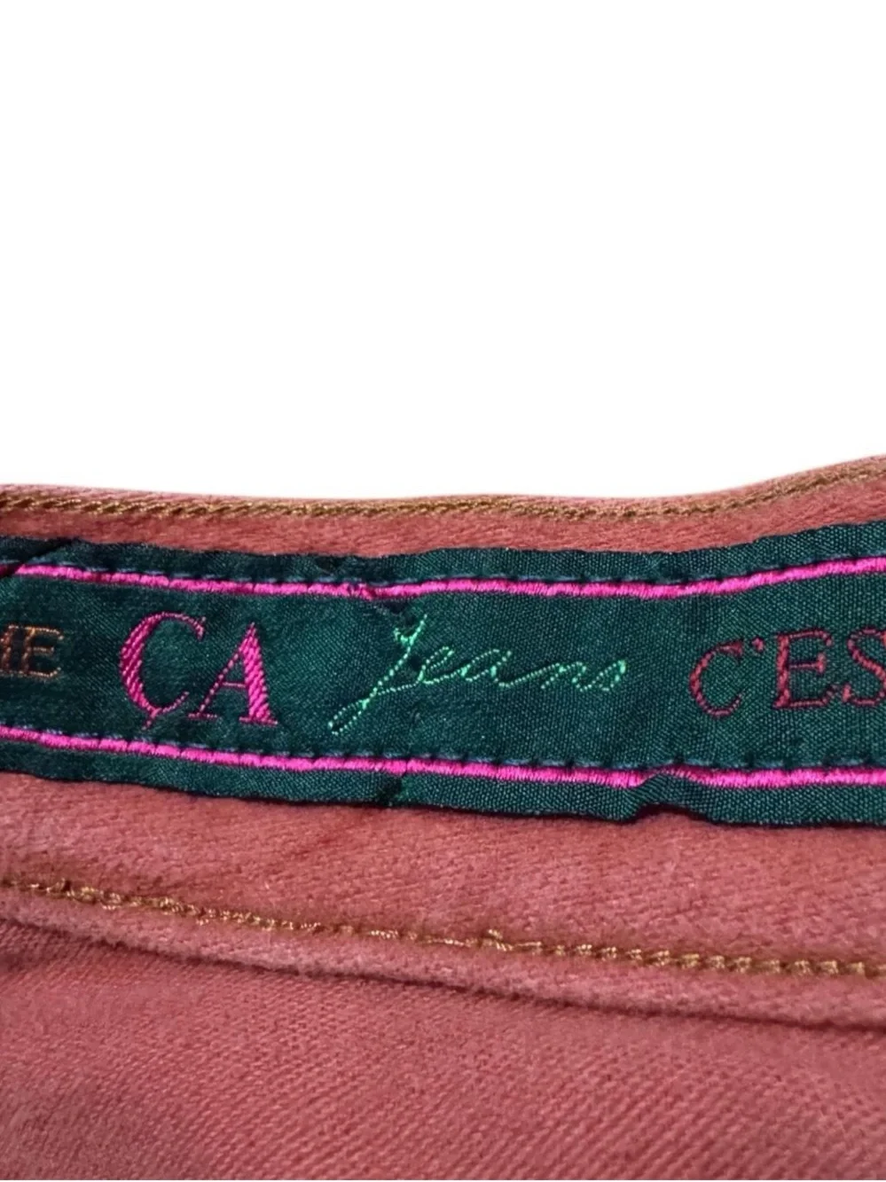 vintage 80s c’est comme ca italian mini skirt - Picture 6 of 6